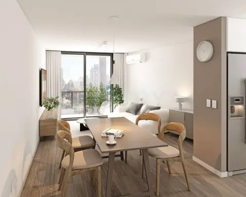 Departamento de 1 dormitorio en Lourdes
